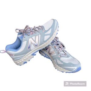 New Balance 412v3 Sport Lace Up Training Shoe Womens Size 9 WTE412A3 Gray Blue
